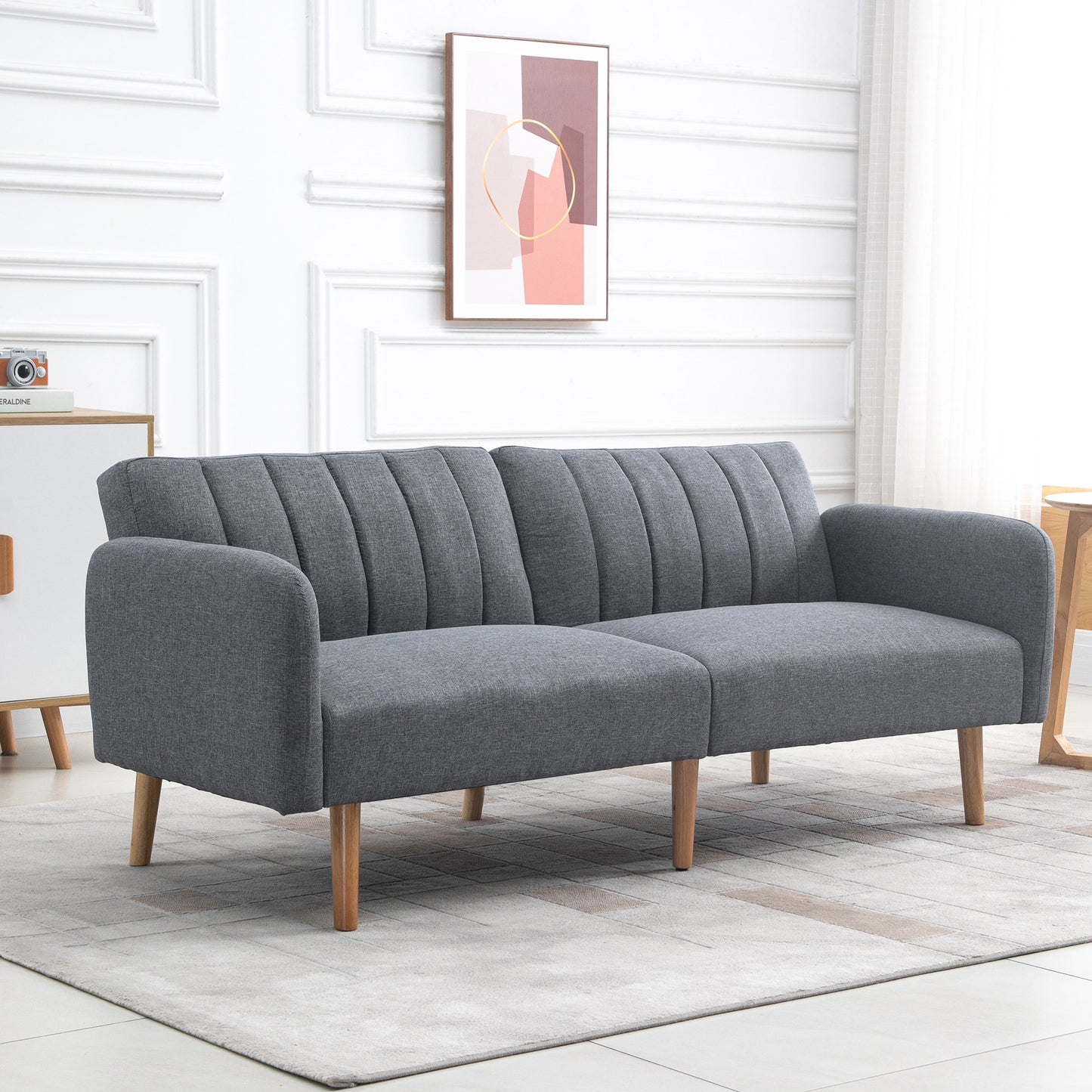 Homcom Two-Seater Sofa Bed