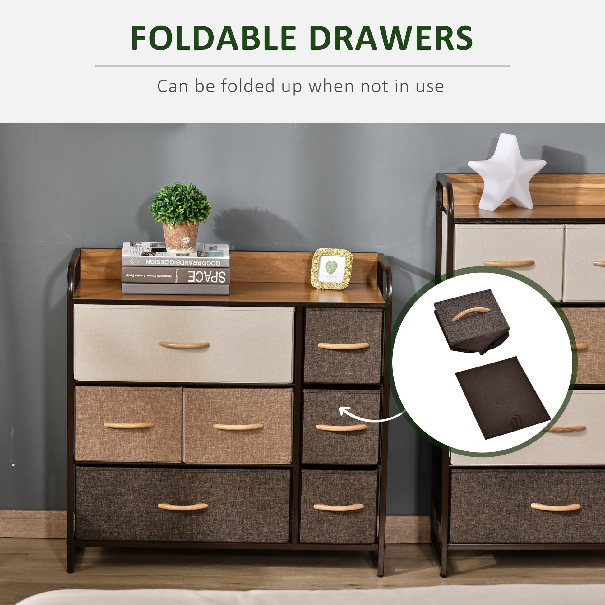 Homcom 7-Drawer Dresser