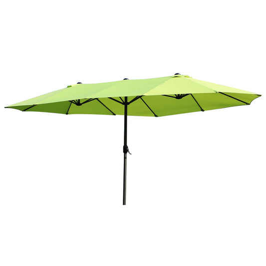 Outsunny Double-side Umbrella Parasol