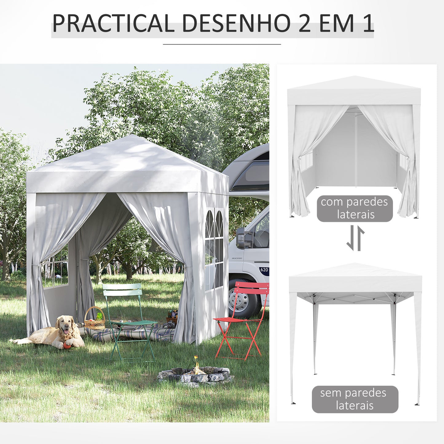 Outsunny Pop Up Gazebo Canopy