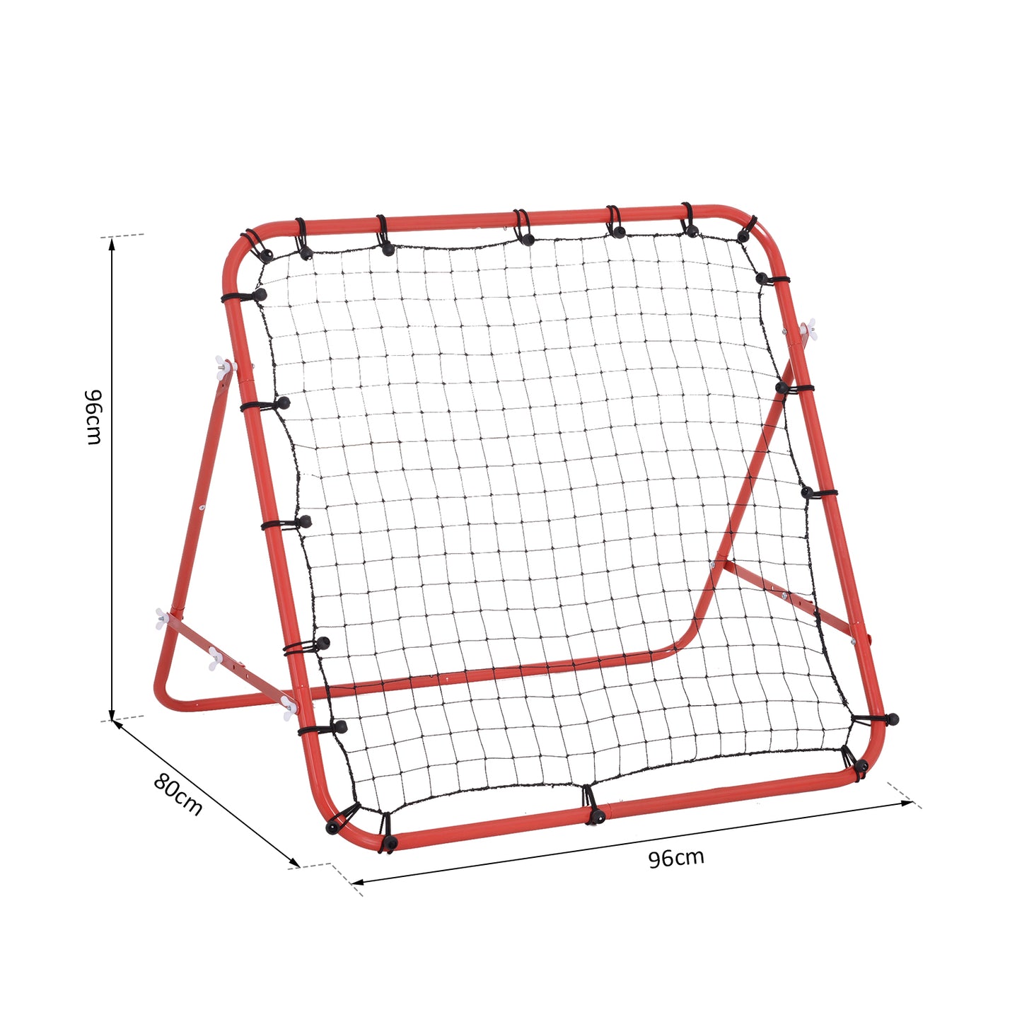 Homcom Rebounder Net W/PE Mesh Metal Tube