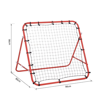 Homcom Rebounder Net W/PE Mesh Metal Tube