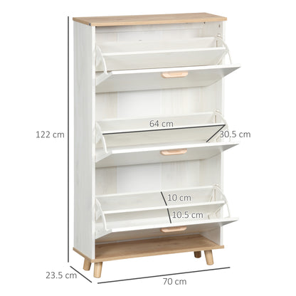 Homcom Narrow Shoe Cabinet