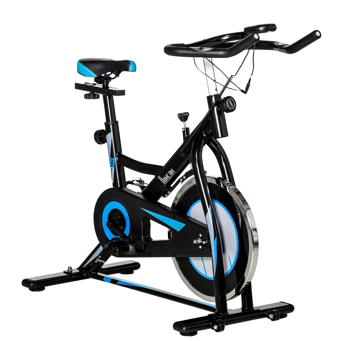 Homcom 8kg Flywheel Stationary Exercise Bike Indoor Cycling Cardio Workout Bike