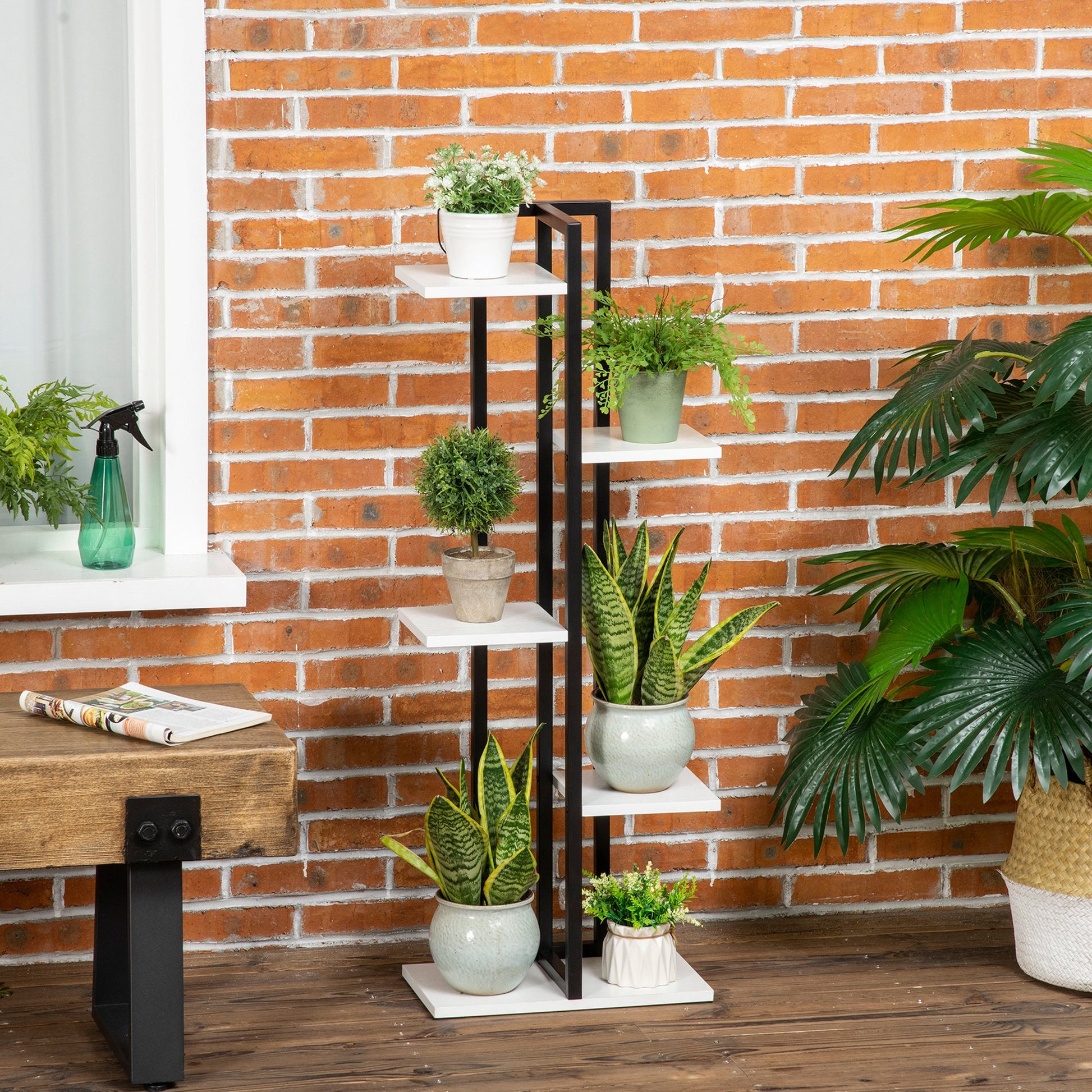 Outsunny 5 Tiered Plant Stand