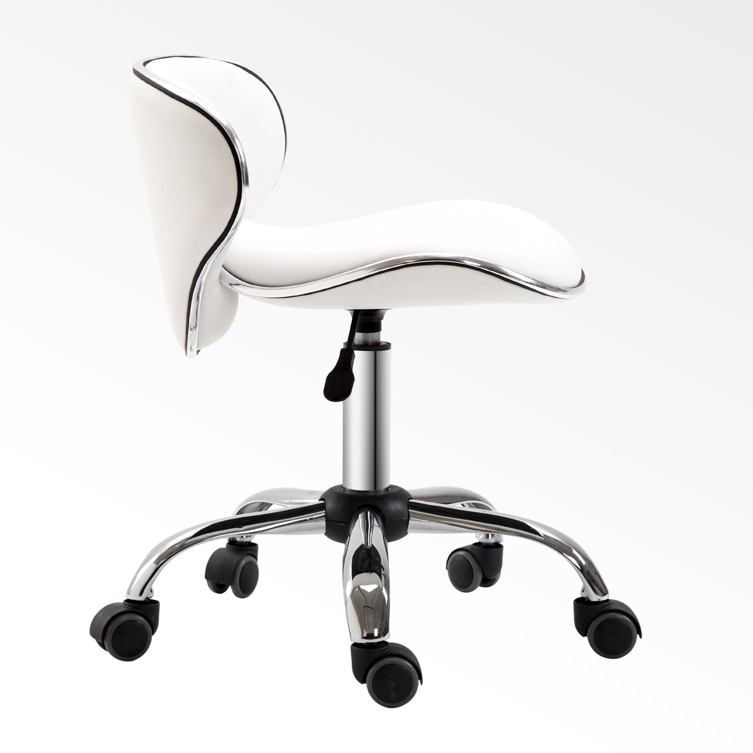 Homcom Adjustable Rolling Swivel Beauty Salon Chair