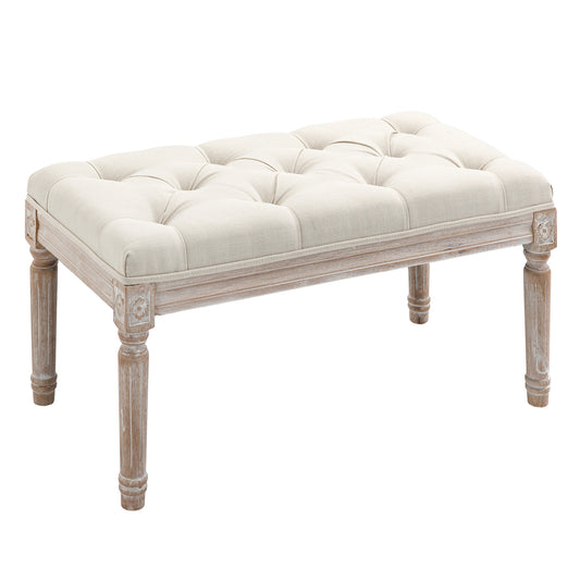 Homcom Bed End Stool Accent Bench