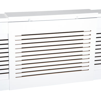 Homcom 145-210L x 21W x 83H cm Extendable Medium-density fibreboard Radiator Cover - White