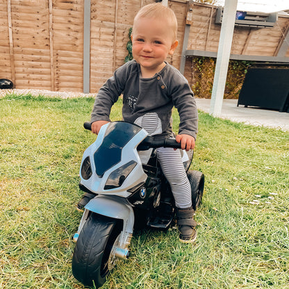 Homcom Electric Kids Ride on BMW Motorbike W/Headlights and Music