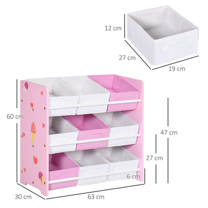 ZONEKIZ Kids Storage Rack