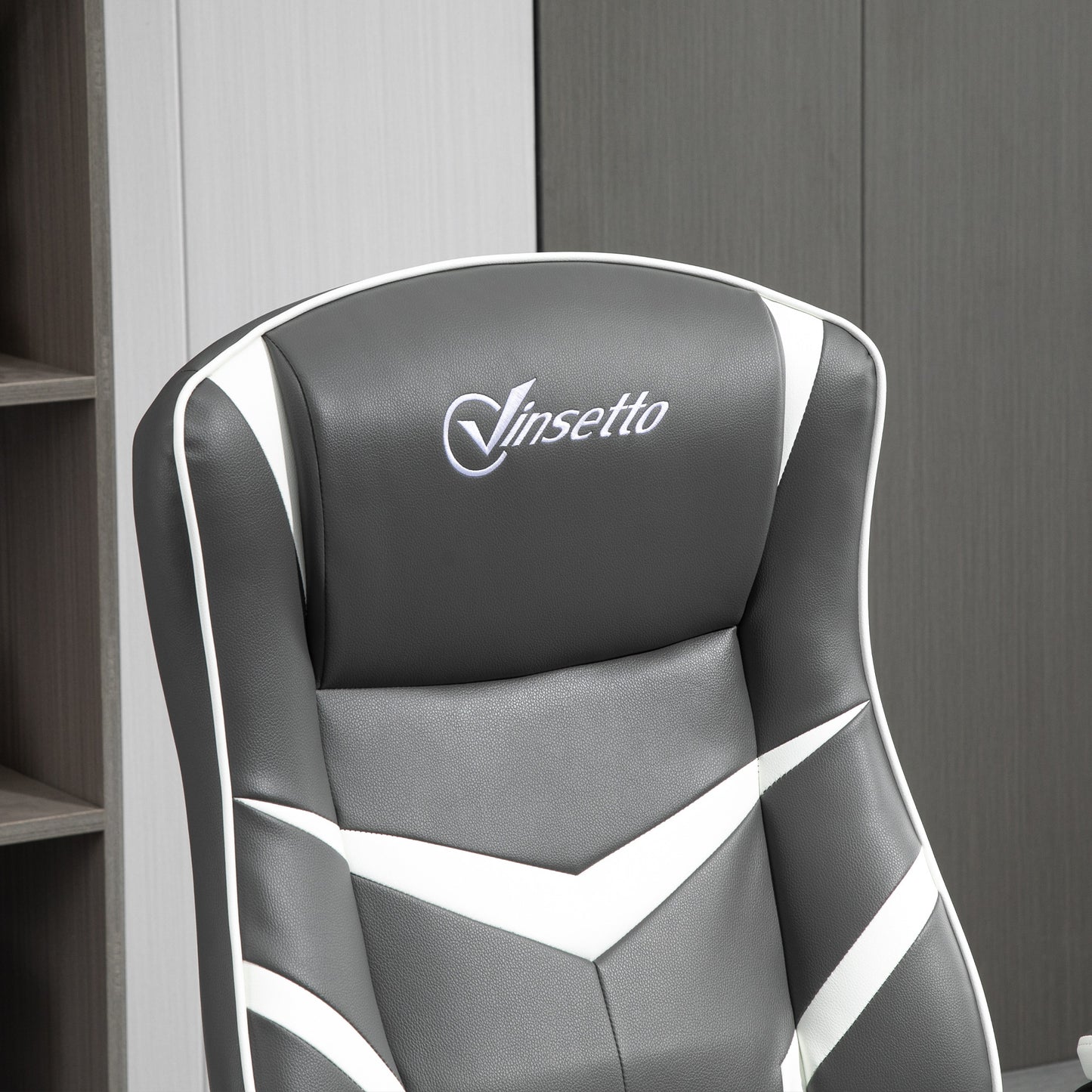 Vinsetto Video Game Chair Computer Chair with Adjustable Height