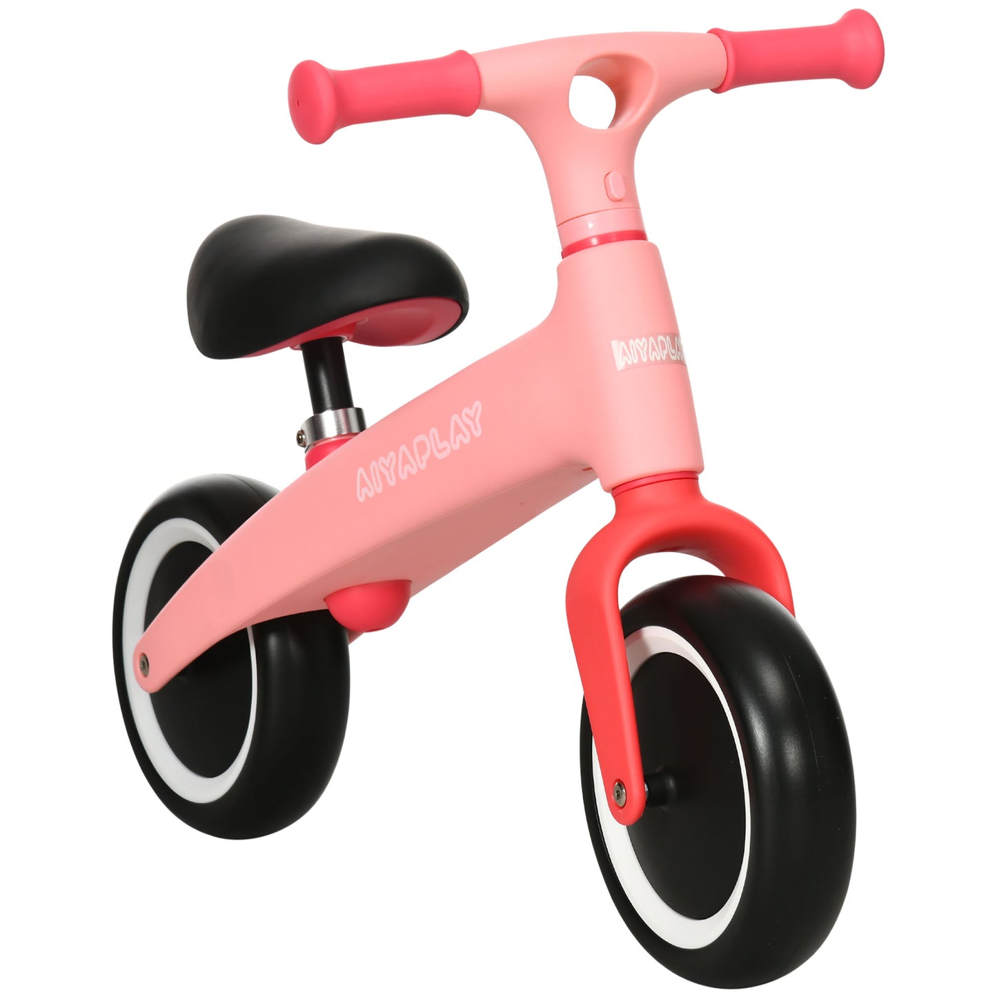 Balance Bike With Adjustable Seat 1.5 To 3 Years Pink by Aiyaplay