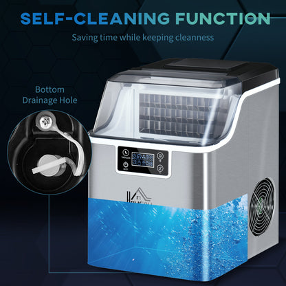 Homcom 20kg Counter Ice Machine