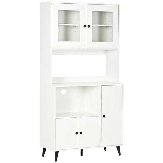 Homcom Freestanding Kitchen Cupboard