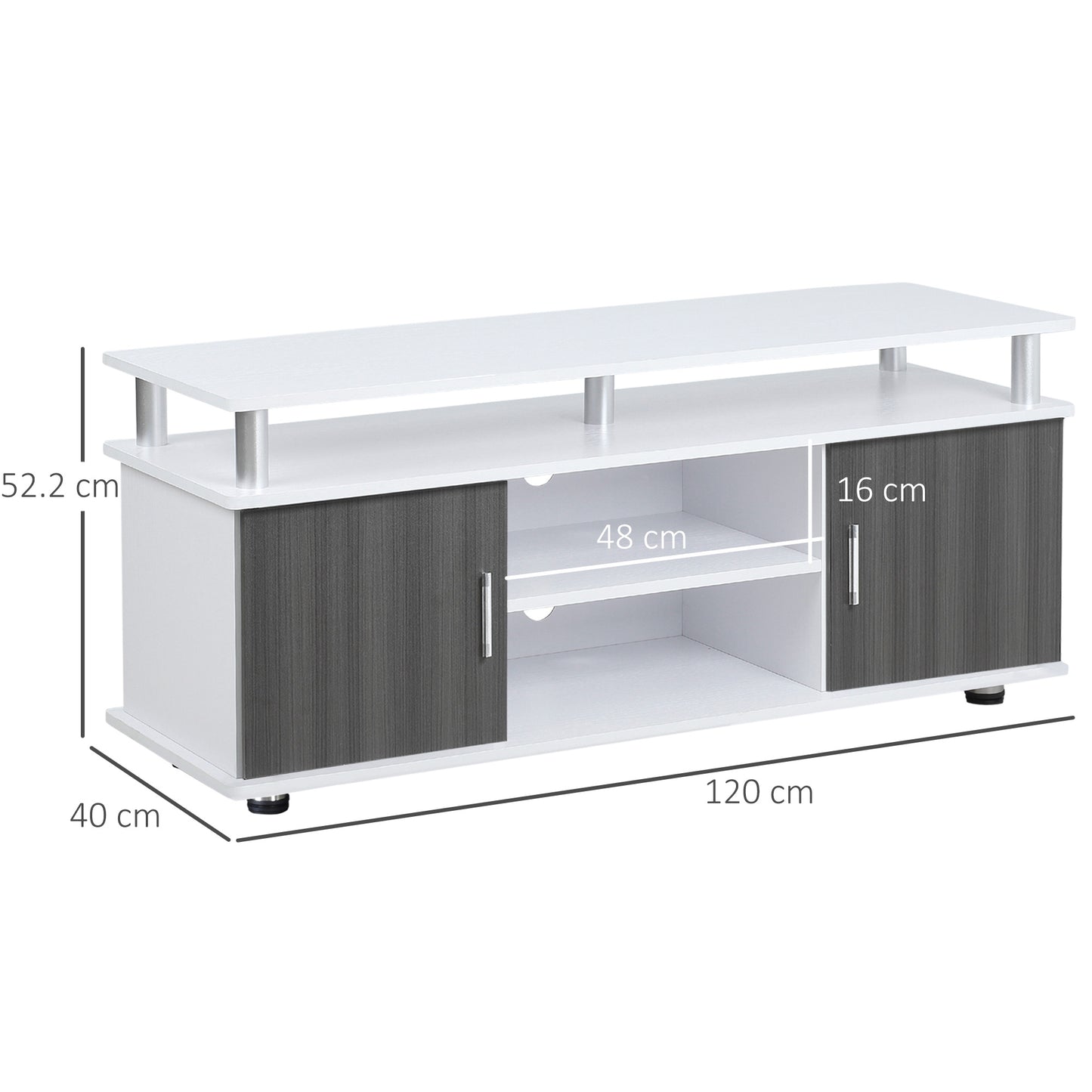 Homcom 50" TV Unit