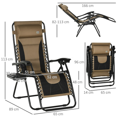 Outsunny Zero Gravity Chair