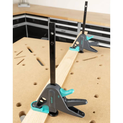 Wolfcraft Work Table Clamp PRO 65-150-W Black and Green