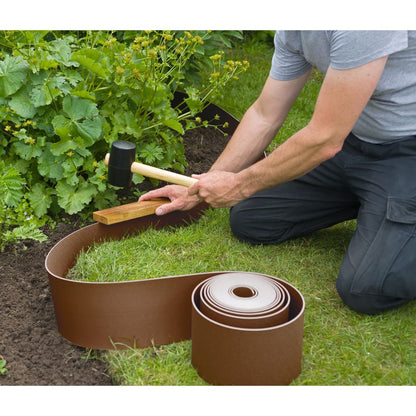 Nature Garden Border Edging 0.15x10 m Terracotta