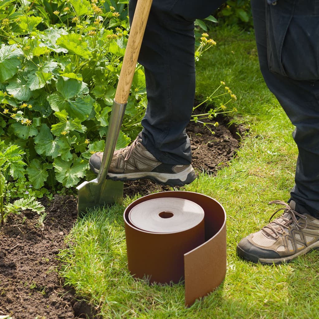 Nature Garden Border Edging 0.15x10 m Terracotta