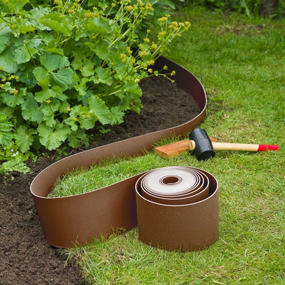 Nature Garden Border Edging 0.15x10 m Terracotta