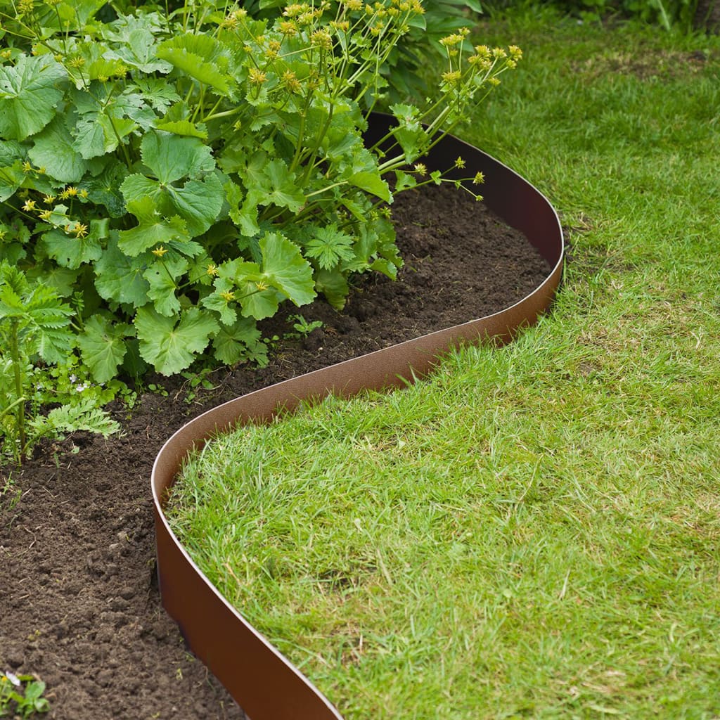 Nature Garden Border Edging 0.15x10 m Terracotta