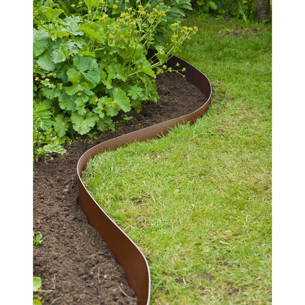 Nature Garden Border Edging 0.15x10 m Terracotta