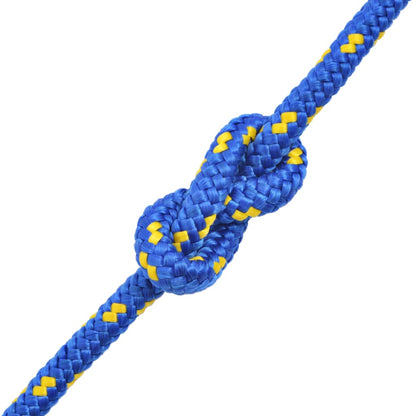 Marine Rope Polypropylene 12 mm 50 m Blue