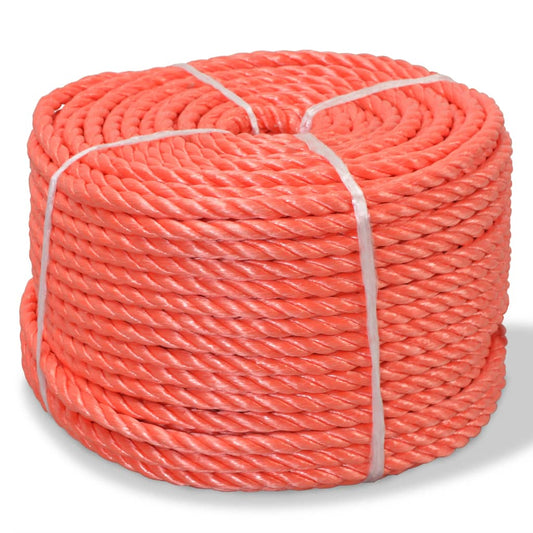 Twisted Rope Polypropylene 14 mm 250 m Orange