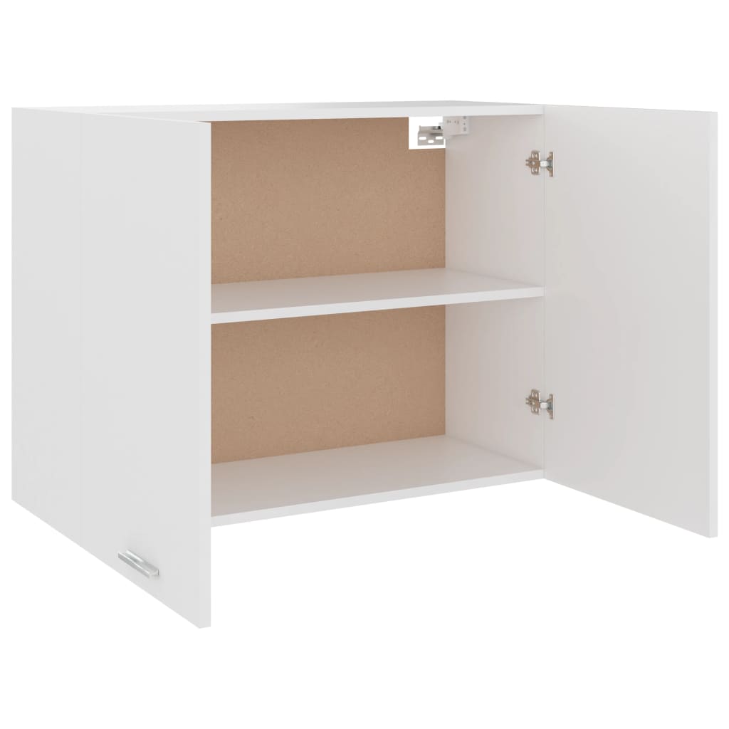 Hanging Cabinet White 80x31x60 cm Engineered Wood