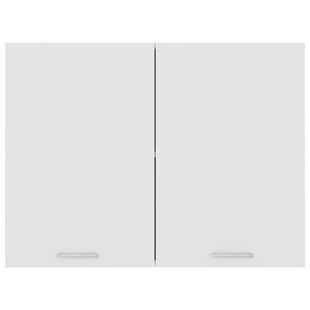 Hanging Cabinet White 80x31x60 cm Engineered Wood