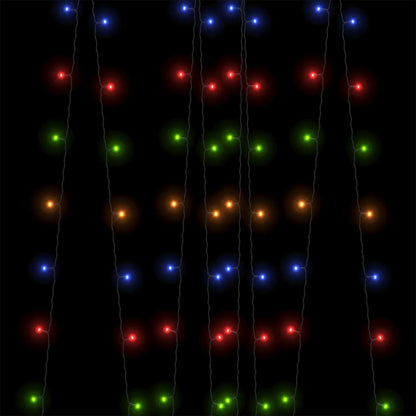 Solar Fairy Lights 2 pcs 2x200 LED Colourful Indoor Outdoor