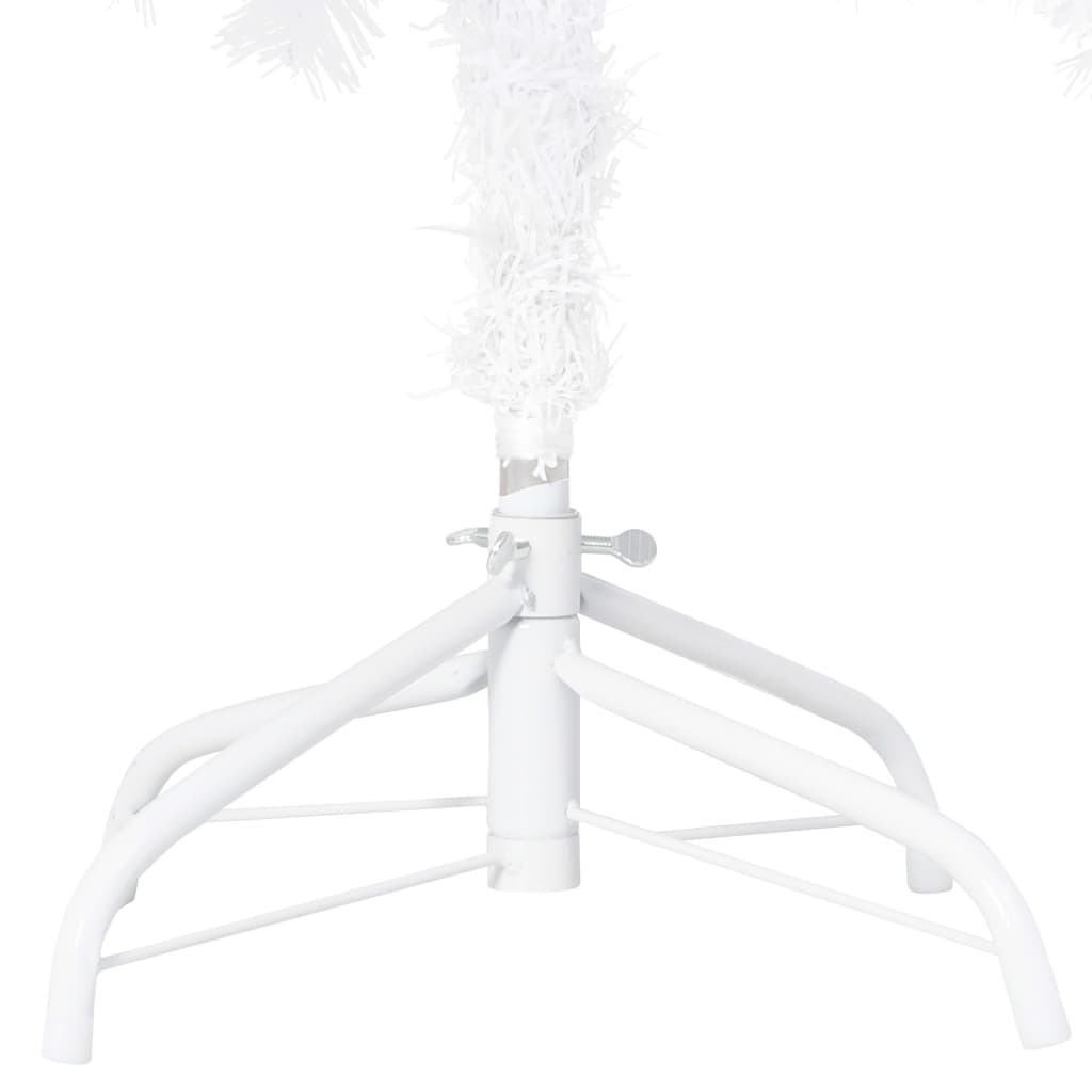 Artificial Pre-lit Christmas Tree with Ball Set White 150 cm PVC