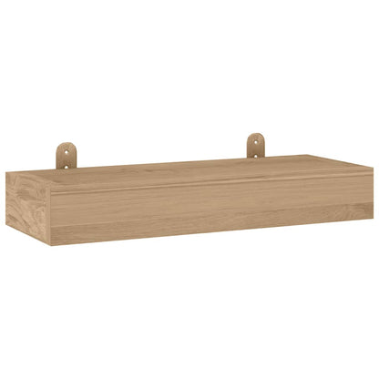 Wall Shelves 2 pcs 40x15x4 cm Solid Wood Teak