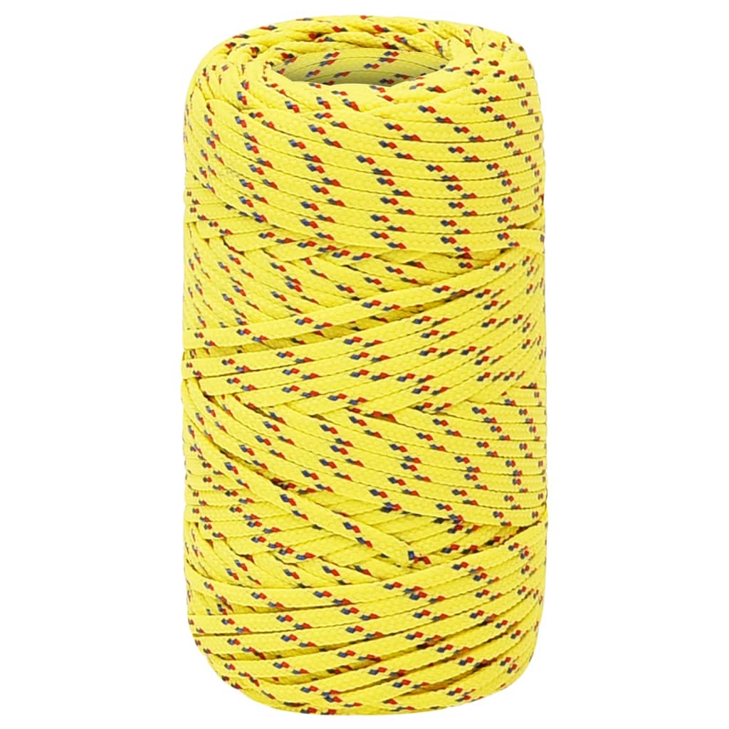Boat Rope Yellow 2 mm 25 m Polypropylene