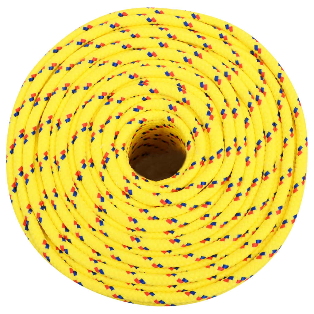 Boat Rope Yellow 10 mm 500 m Polypropylene