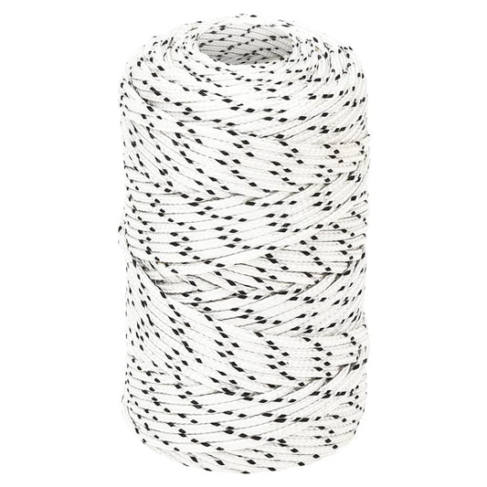 Braided Boat Rope White 2 mmx500 m Polyester