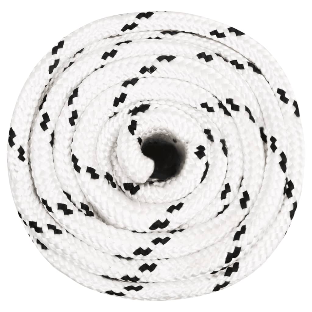 Work Rope White 16 mm 100 m Polyester