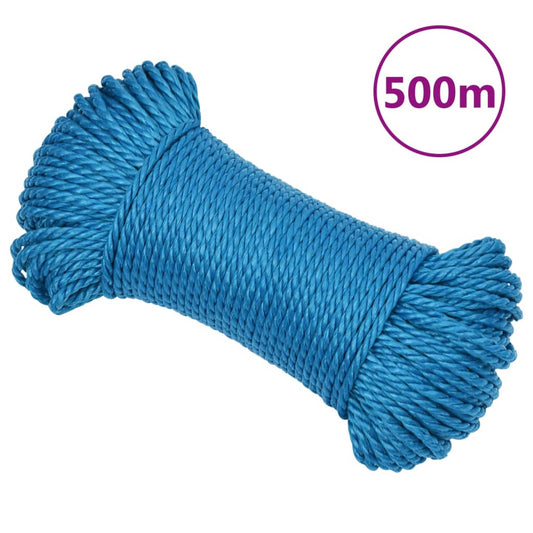 Work Rope Blue 3 mm 500 m Polypropylene