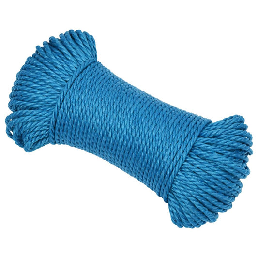 Work Rope Blue 6 mm 25 m Polypropylene