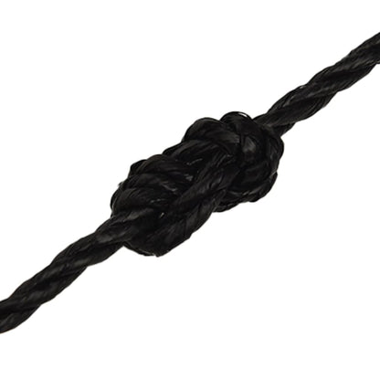 Work Rope Black 8 mm 250 m Polypropylene