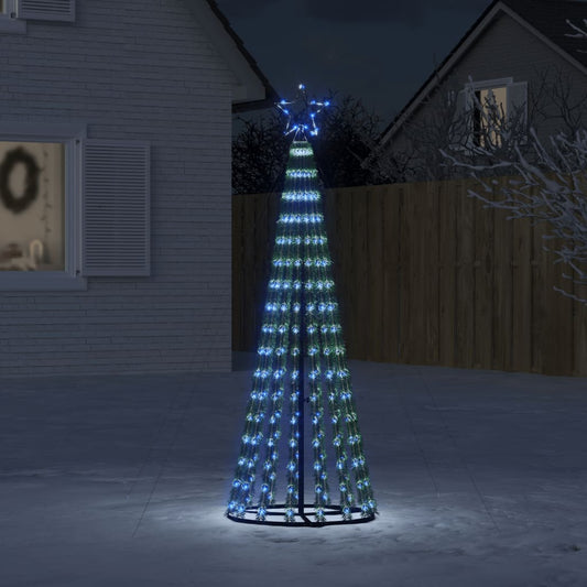 Christmas Tree Light Cone 275 LEDs Blue 180 cm