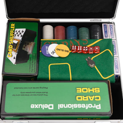 Poker Chip Set 600 pcs 4 g