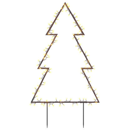 Christmas Light Decoration with Spikes Tree 115 LEDs 90 cm