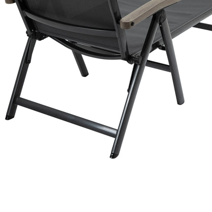 Outsunny Outdoor Folding Sun Lounger