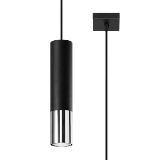 Pendant lamp steel Loopez modern Design GU10