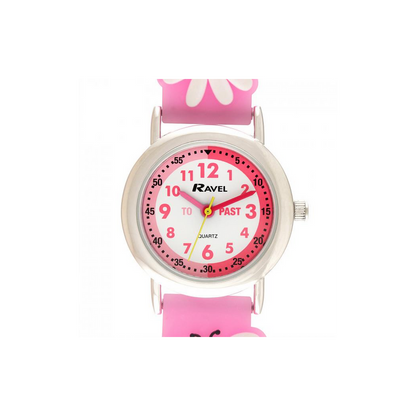 Ravel Children Girls 3D Cartoon Time Teacher Watch Bee R1513.83