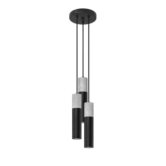 Pendant lamp Steel, concrete Borgio modern Design GU10