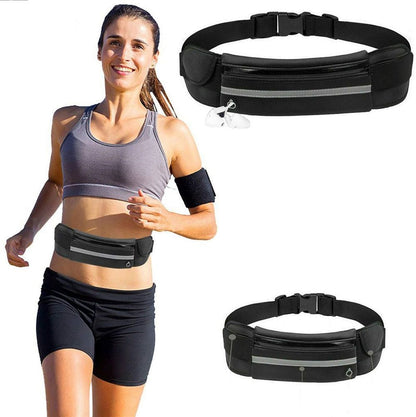 Adjustable Sports Running Bumbag Jogging Waist Water Resistant Mobile Money Belt