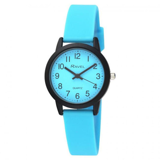 Ravel Unisex Sports Blue Silicone Watch R1813.6