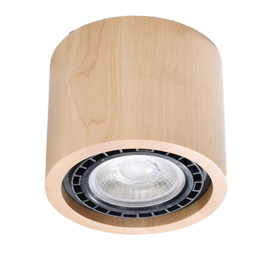 Ceiling lamp wood Basic Scandinavian Design GU10